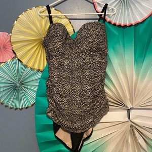 leopard print bathing suit 🐆